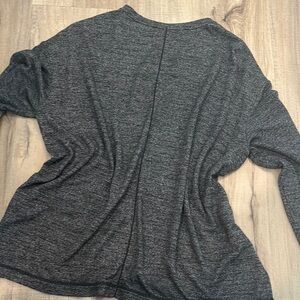 PTULA Charcoal Heather Long Sleeve Top